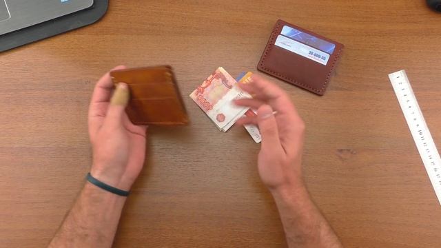 Картхолдер из Натуральной Кожи! Ручная Работа! Обзор! Handmade! Изделия из Кожи! смотреть онлайн