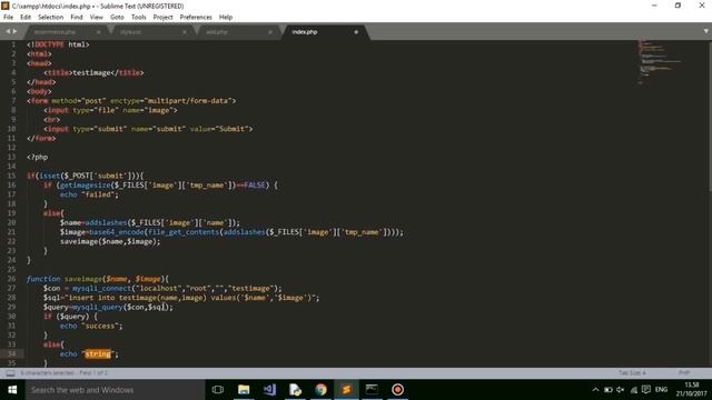 PHP Insert and Retrieve Image from MySql Database Tutorial смотреть онлайн