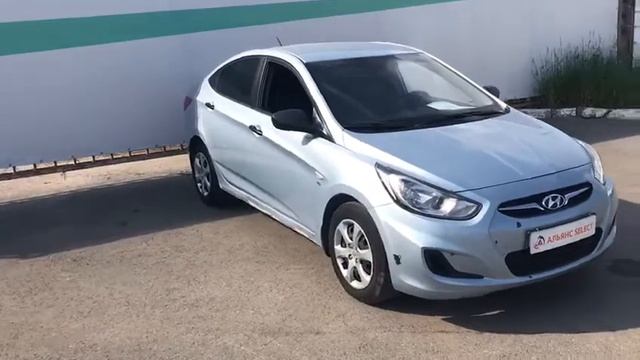 HYUNDAI SOLARIS 2012, АТ, пробег 174000 км, обзор автомобиля с пробегом в Альянс Select Чебоксары смотреть онлайн