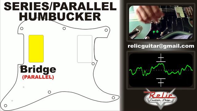 Humbucker in Series Vs Parallel - 8 tone options смотреть онлайн