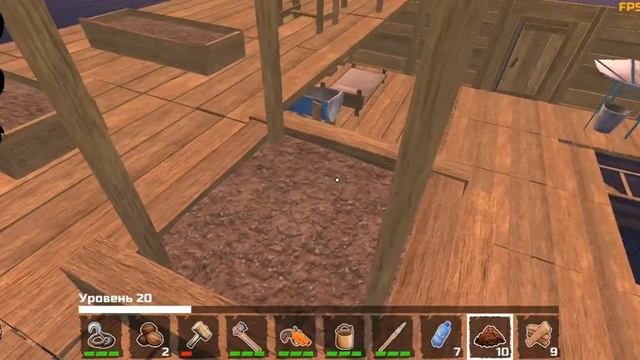 [#7] ЗДЕСЬ КТО-ТО БЫЛ? | SURVIVAL ON RAFT смотреть онлайн