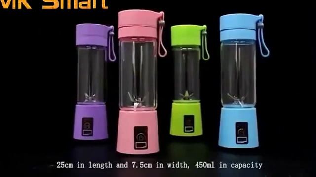 Mini fruits Blender||Rechargeable Fruit Juice Portable Blenders||mini fruit mixer smoothie blender смотреть онлайн