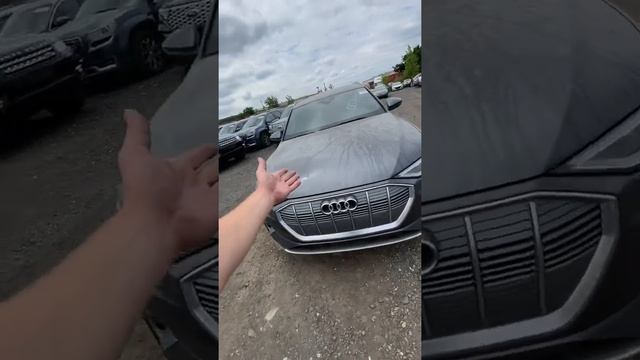 Audi e-tron 2019 в Россию с аукциона Mannheim смотреть онлайн