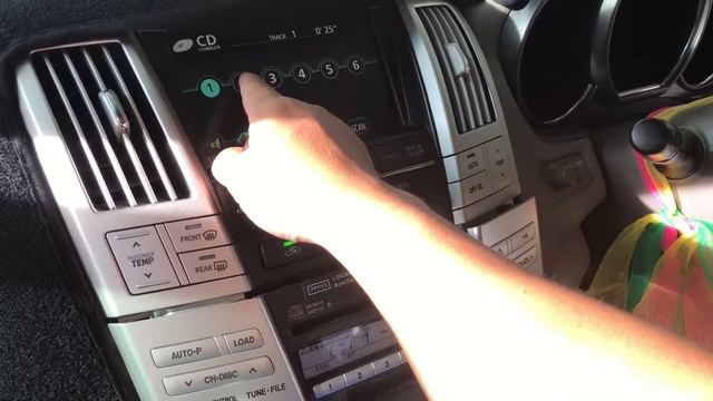 วิทยุเดิมติดรถ Lexus Rx300 Rx270 Rx330 Bluetooth Aux Handfree