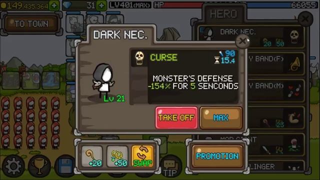 ?Grow Castle: Necromancer | Обзор на некроманта (60000+ волна) ? смотреть онлайн