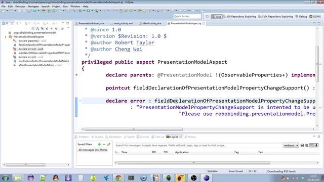 Android MVP MVVM Presentation Model模式与基于RoboBinding应用 смотреть онлайн