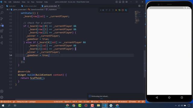 How To Make Tic Tac Toe Game In Flutter Step By Step Tutorial смотреть онлайн