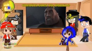 ☆||TF2 Cut Classes +Merasmus and Scout react to Turbulence||☆ Original Zokloads 7532 ||Requested||