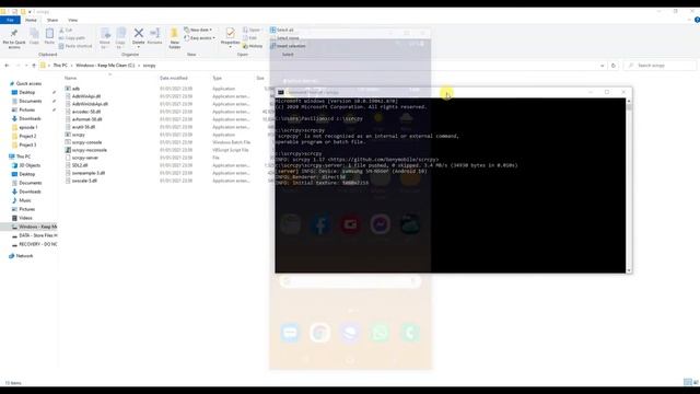 '' SCRCPY or Samsung Dex'' - how to mirror your smart phone screen смотреть онлайн