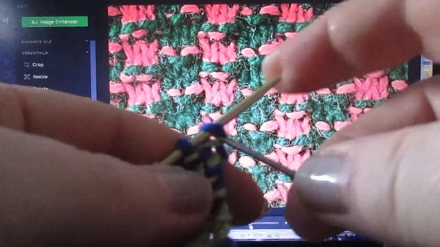 Мозаичный узор-''В стиле Шанель''. смотреть онлайн