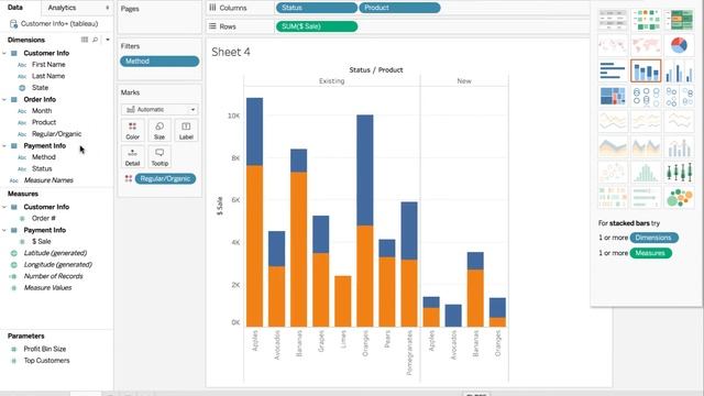3. How to perform different operations using Tableau (Different Visualization, OLAP operation etc) смотреть онлайн