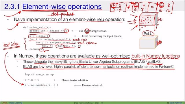 Deep Learning with Python - 2.3 - The gears of neural networks: Tensor operations смотреть онлайн
