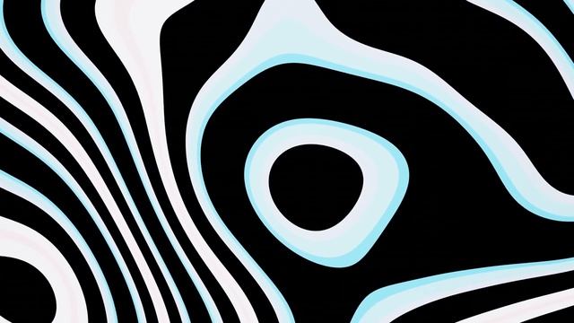 Abstract Background Video Loop - Black White VJ Loop - Motion Background Graphics 4k