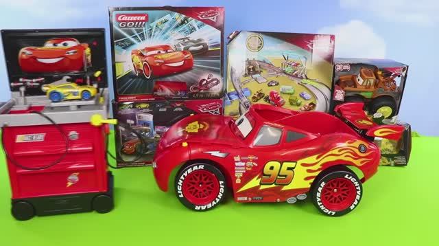 Машинки/Молния Маккуин/ Коллекция машинок смотреть онлайн