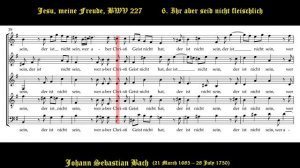 Jesu, meine Freude, BWV 227. Johann Sebastian Bach. Netherlands Chamber Choir. Peter Dijkstra