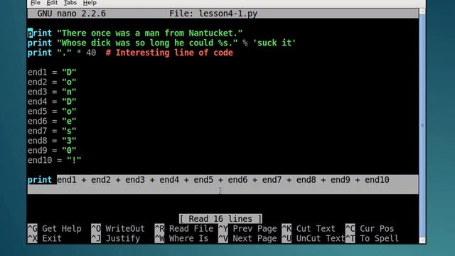 Python Series: Lesson 4 - String Techniques смотреть онлайн