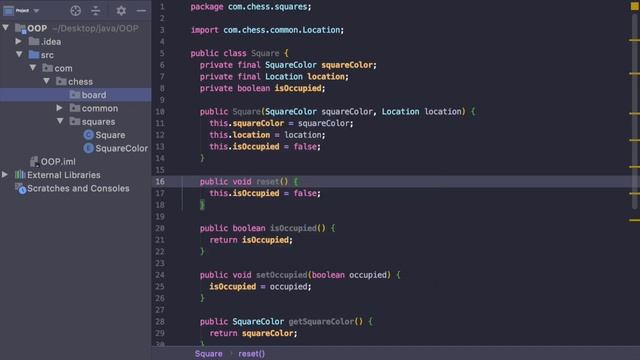 LEARN OBJECT ORIENTED PROGRAMMING BY BUILDING CHESS: PART 1 - The Chess Board смотреть онлайн