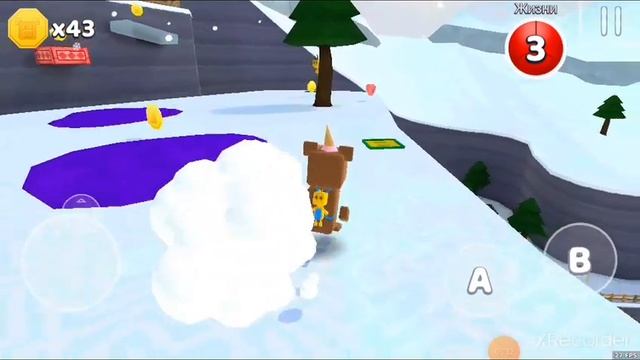 Прохождение Super Bear Adventure.Зимний биом.