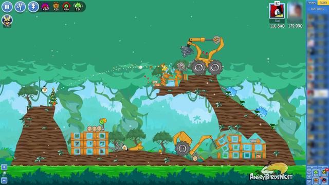 Angry Birds Friends Champions For Earth Tournament Level 6 Week 175 Power Up Highscore Walkthrough