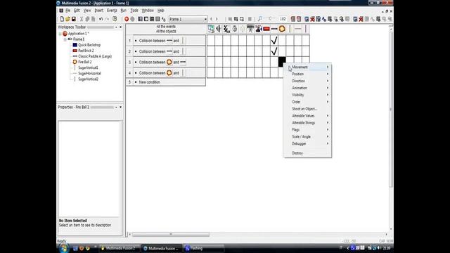 Multimedia Fusion 2 Tutorial Ball game ITA смотреть онлайн