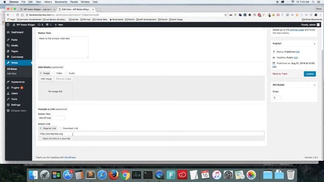 WP Notes Widget WordPress Plugin | Adding Links to Notes смотреть онлайн