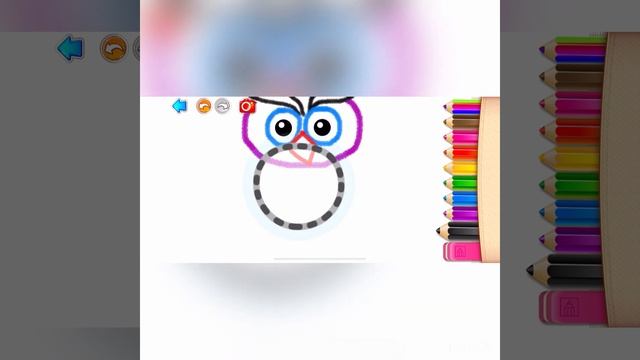 Рисуем филина(We draw an owl) смотреть онлайн