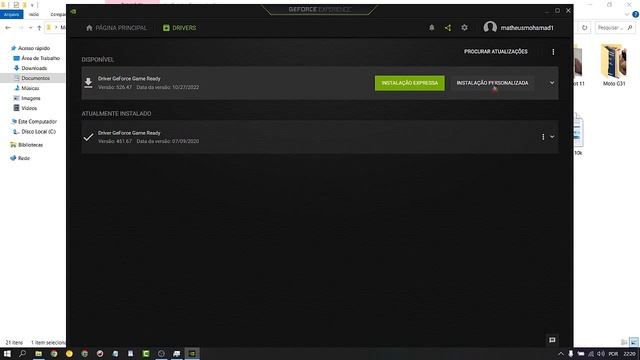 Como atualizar os Drivers da Placa de Vídeo NVIDIA no GEFORCE EXPERIENCE | 2024 смотреть онлайн