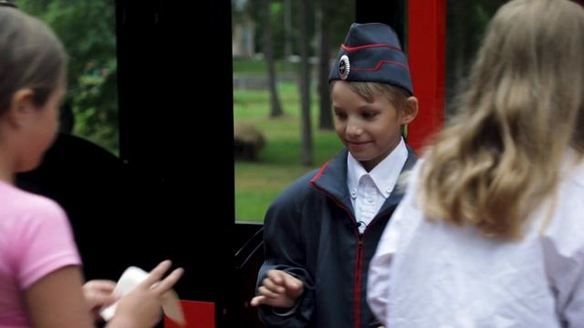 Аттракцион Детская Железная Дорога в ДОЦ "Старая Руза" смотреть онлайн