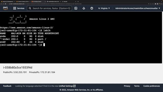 Using EBS Volumes with EC2 Instances | AWS in Action смотреть онлайн