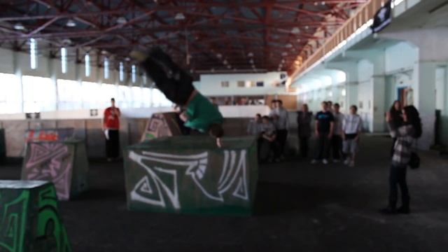 Opening Kiev innovation sport arena (Паркур в Киеве) Украина смотреть онлайн