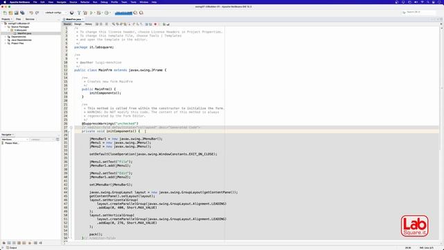 Java Swing tutorial 07 - UI Builder (1a parte) - Esploriamo l'ambiente смотреть онлайн