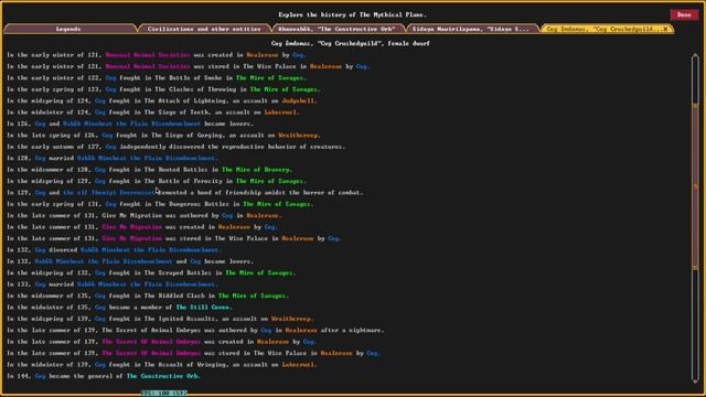 Dwarf Fortress - Fall of the Constructive Orb and The Mythical Plane | Legends смотреть онлайн