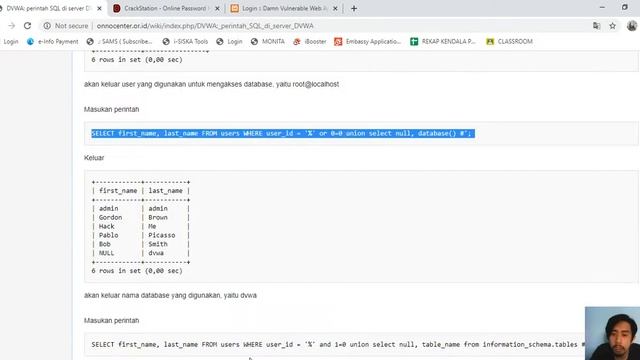 belajar sql injection menggunakan dvwa смотреть онлайн