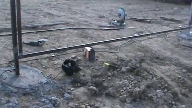 Забор из профнастила с воротами и калиткой смотреть онлайн