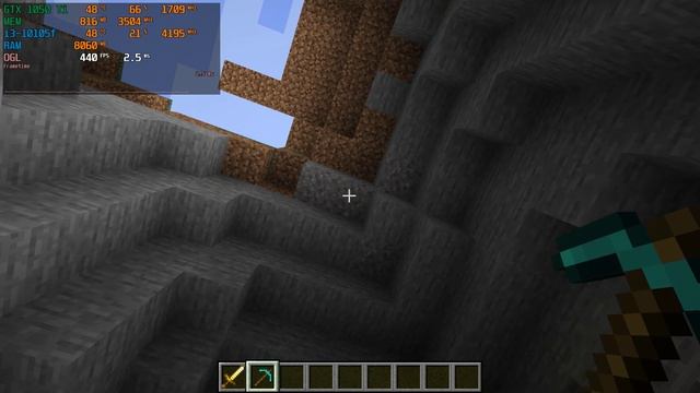 Minecraft : GTX 1050 Ti + I3-10105f