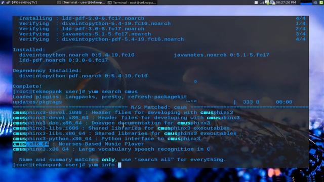 Introduction to YUM Package Manager смотреть онлайн