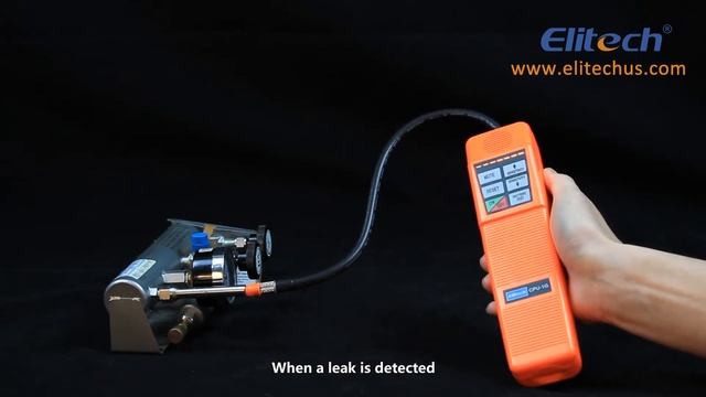 Elitech CPU-1G AC Refrigerant Leak Detector CFCs HCFCs HFCs w/ 4 Sensor Tips смотреть онлайн