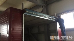 Рулонные ворота для гаража. Монтаж и подробное описание процесса сборки.
