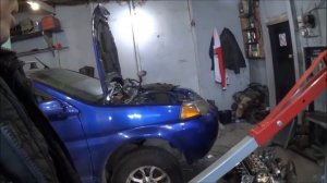 Honda HR-V (D16) - Замена ГРМ и установка ДВС