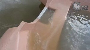 Лодка из пенопласта (испытания)