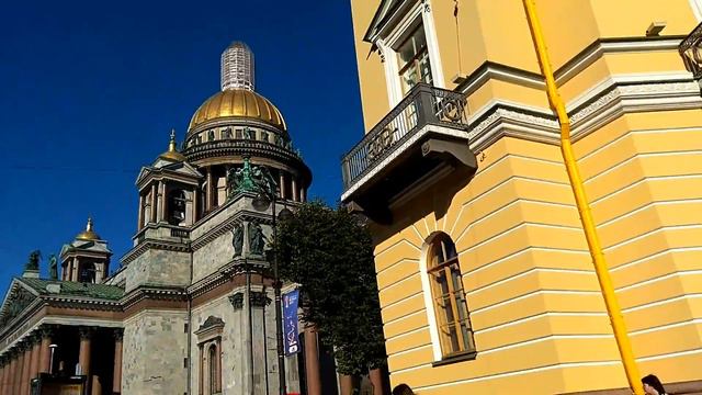 Исаакиевский собор, по дороге на работу. смотреть онлайн