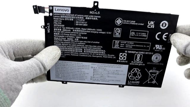 Аккумулятор для Lenovo ThinkPad L480 L580 (11.1V 4050mAh ) ORG p/n: L17L3P52 смотреть онлайн