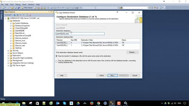 Day9: Copy Database to a Destination SQL Server смотреть онлайн