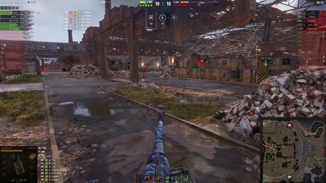 AMX 50 B ● Очень хитрый статист попал на карту - Промзона! И вот что из этого получилось в бою смотреть онлайн