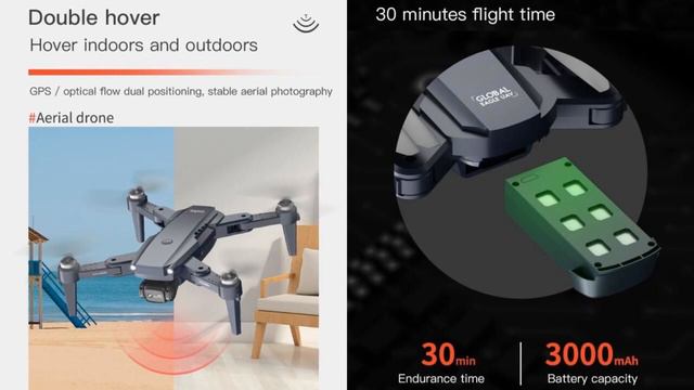 A8Pro GPS 8K Camera Long Range Brushless Drone – Just Released ! смотреть онлайн