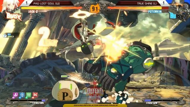 Guilty Gear Xrd Tournament: Defend the North 2016 Grand Final - Lost Soul (Jack-O) v Shine(Potemkin смотреть онлайн