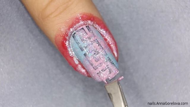 Greek Ornament With Pastel Holographic / Пастельный греческий орнамент