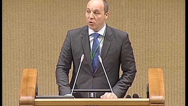 Andrijus Parubijus ( Andrij Parubij): „Ukrainai Reikia Praktinės Paramos