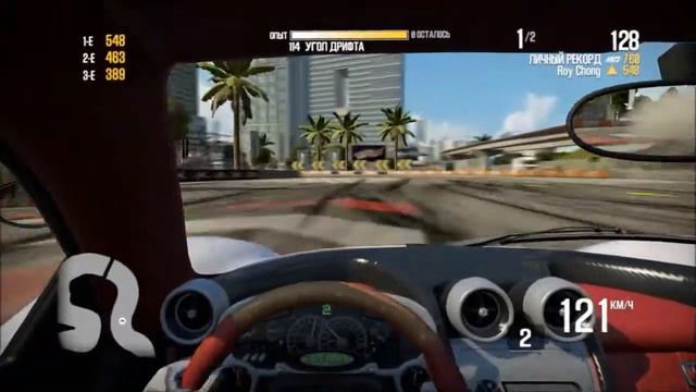 NFS Shift 2 Miami Park Drift смотреть онлайн
