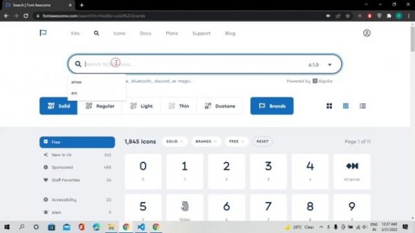 CSS Icons - FontAwesome, BoxIcons, Material Icons